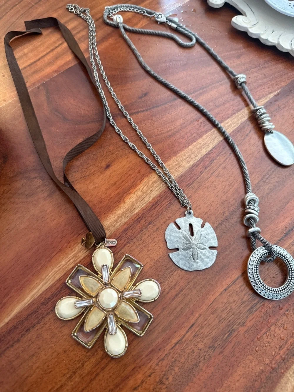 Kate spade necklace and 2 other necklace bundle